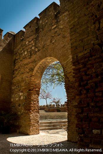 アルメリア城塞内の城門（アンダルシア地方・アルメリア）　　624